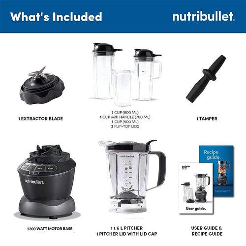 NutriBullet Blender Combo 1200 Blender / Mixer / Smoothie Maker