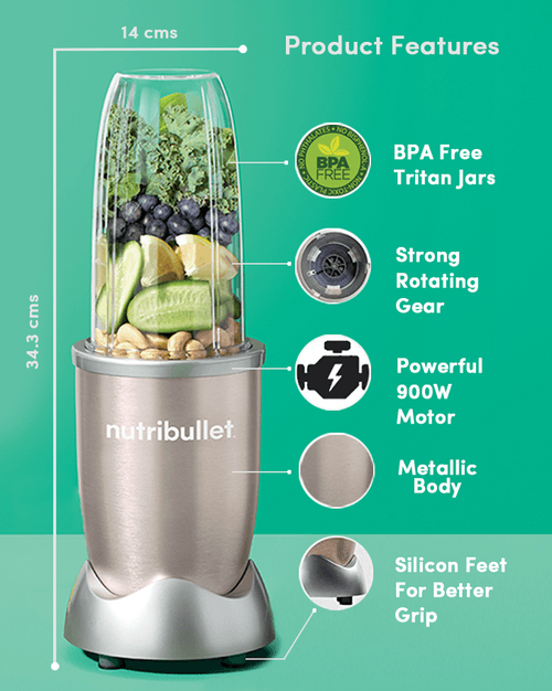 NutriBullet Pro 900 Blender / Mixer / Smoothie Maker