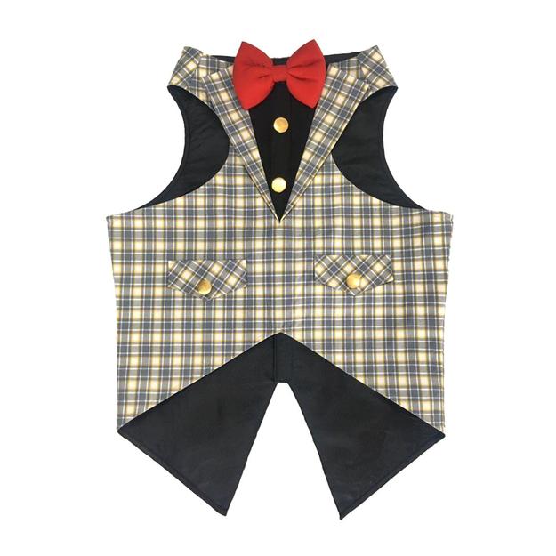 Ash Grey check Tuxedo