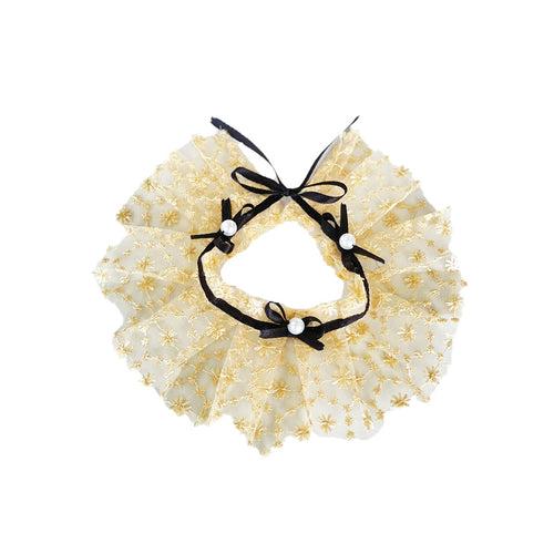 Cream Ribbon Neck Tutu