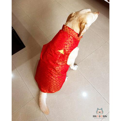 Red Floral Sherwani