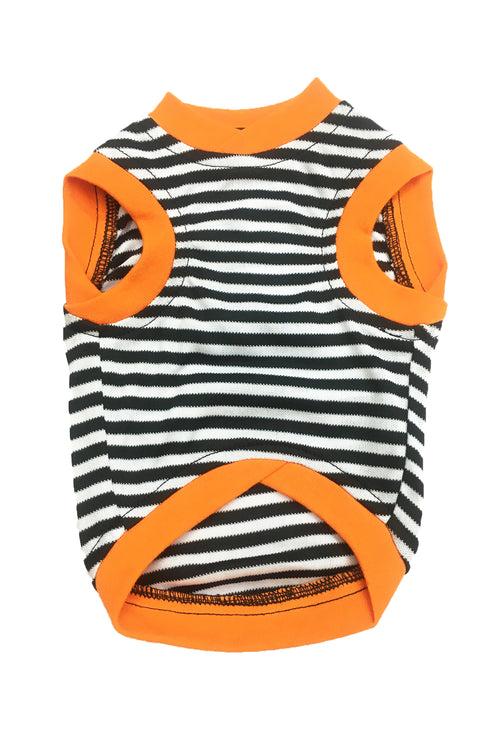 Orange BNW Stripe Tank Top