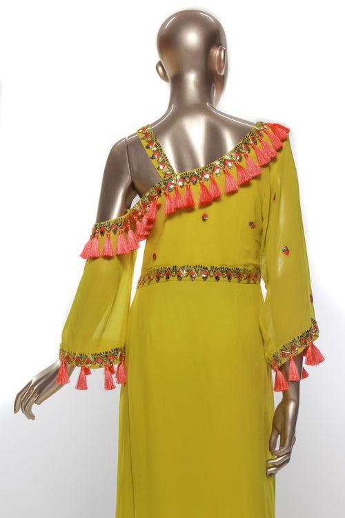 Designer Indo-Western Floor Length Outfit - Amyaela's Choice