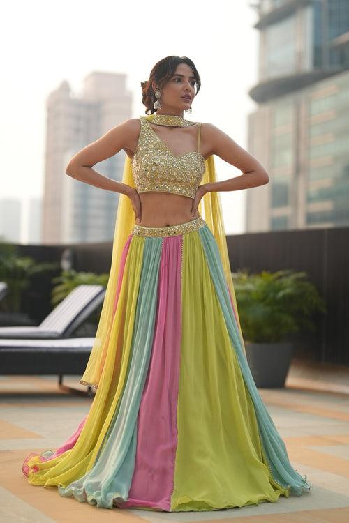 Designer Wear Lehenga Choli - Jasmin Bhasin's Choice