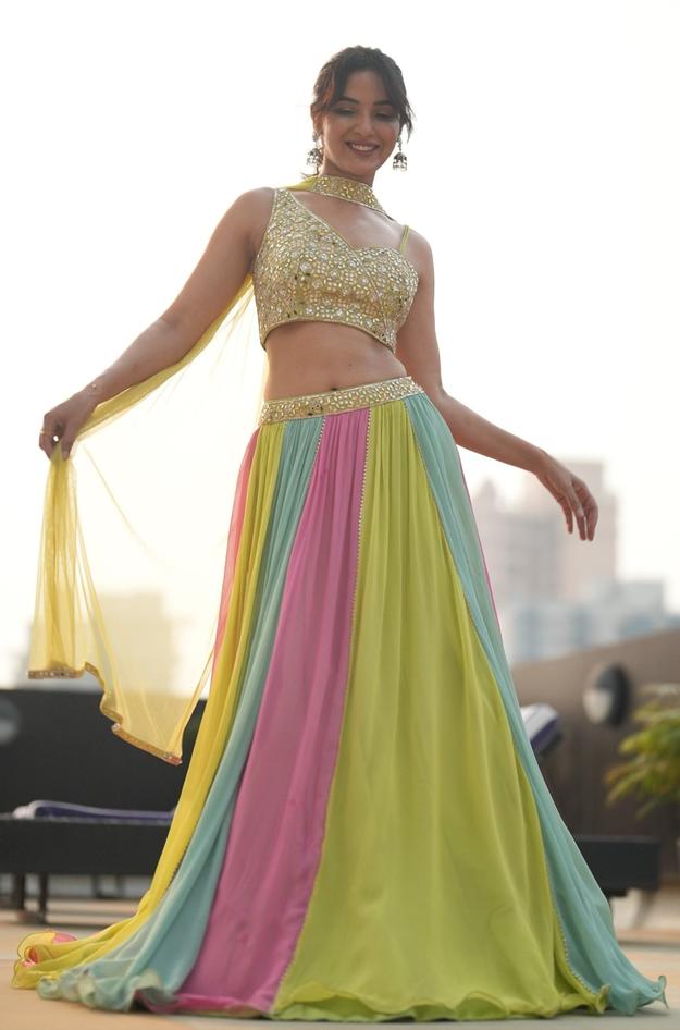 Designer Wear Lehenga Choli - Jasmin Bhasin's Choice