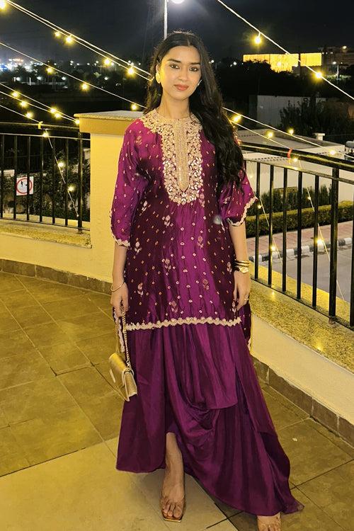 Designer Indo Western outfit