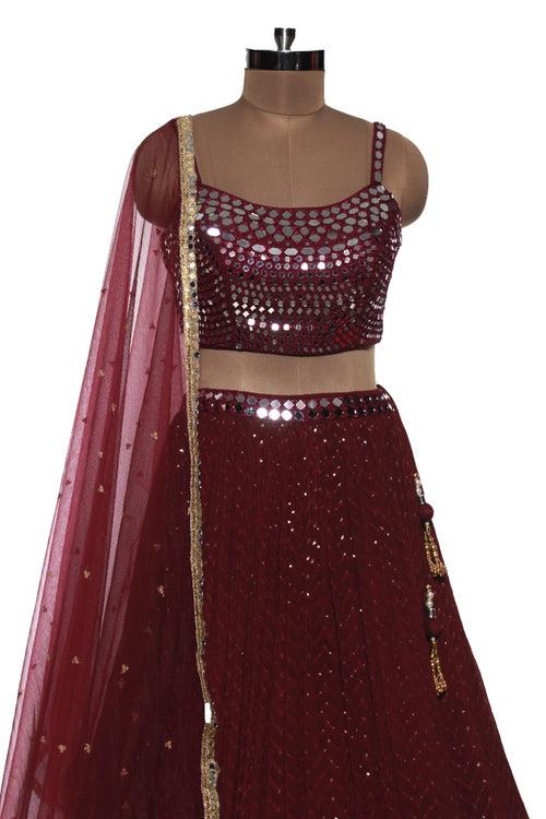 Graceful Designer Lehenga Choli - Shivangi Joshi's Choice