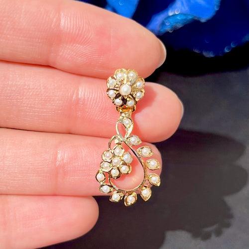 Dainty Earrings | Freshwater Pearls | Sterling Silver ER 564