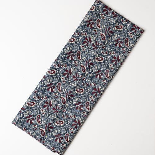 Cotton Printed Fabric (Grey)