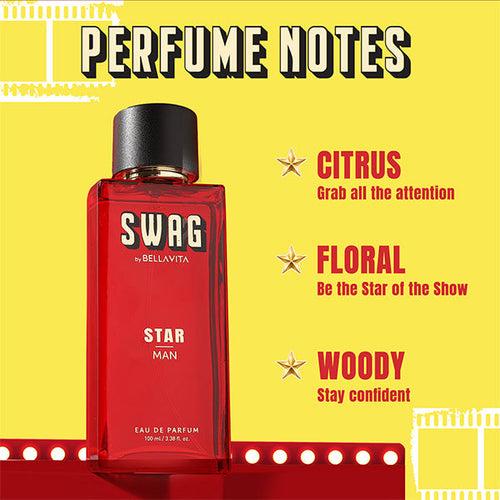 SWAG STAR - 100ml - Eau De Parfum for Men + SWAG STAR - 100ml - Eau De Parfum for Men