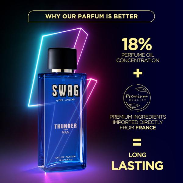 SWAG THUNDER Perfume for Men - Eau De Parfum for Men