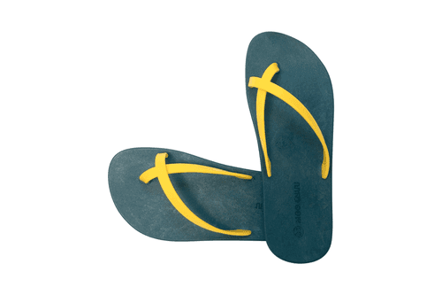 Alpha Green Sole Yellow Strap