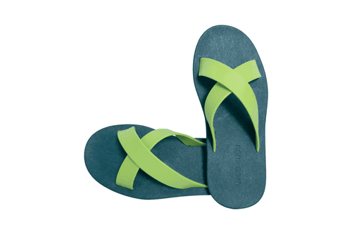 Cross Green Sole Lime Strap