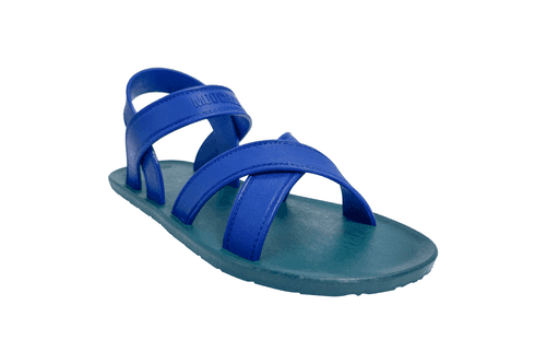 Cross Plus Green Sole Blue Strap