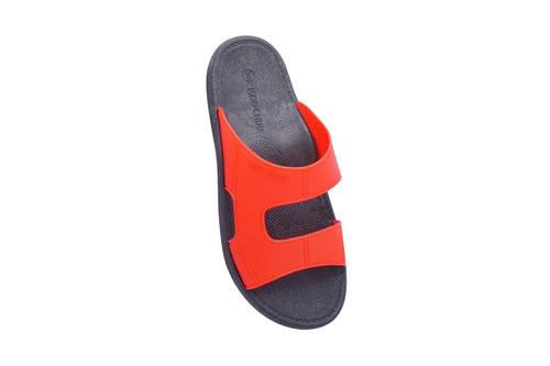 Harvey Black Sole Red Strap