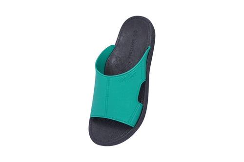 Jangy Black Sole Green Strap