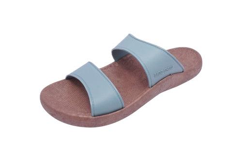 Twinny Brown Sole Grey Strap