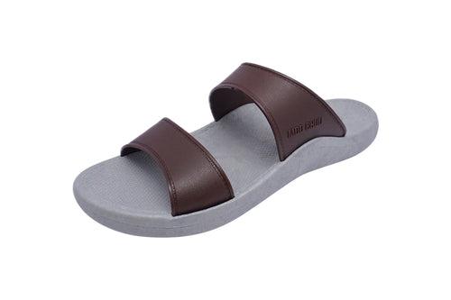 Twinny Grey Sole Brown Strap