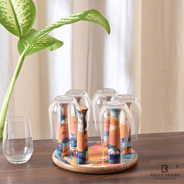 Tropical Glass Holder