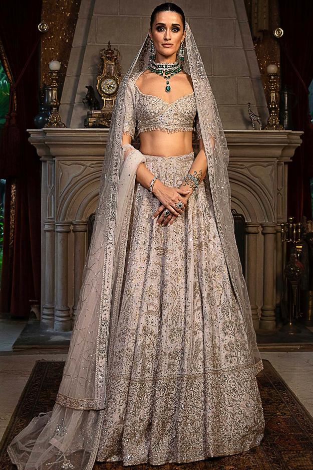 The Wanderlust Starlight Masai Lehenga