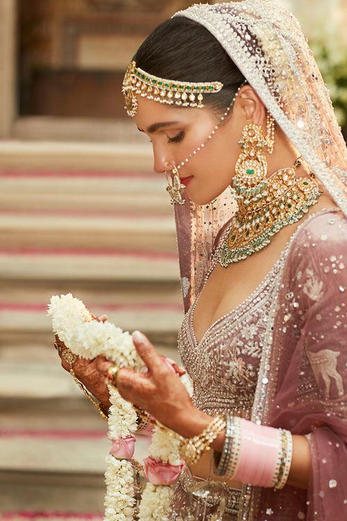 Tara Sutaria in The French Rose Tales of Masai Lehenga