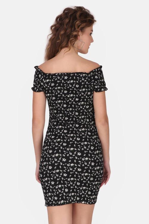 Bardot Dress - Super Skinny