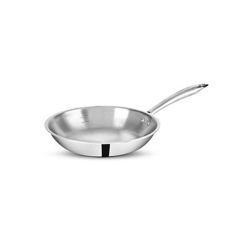 Bergner Argent Mini Tri-Ply 18 cm Fry Pan | Gas & Induction Compatible | Silver