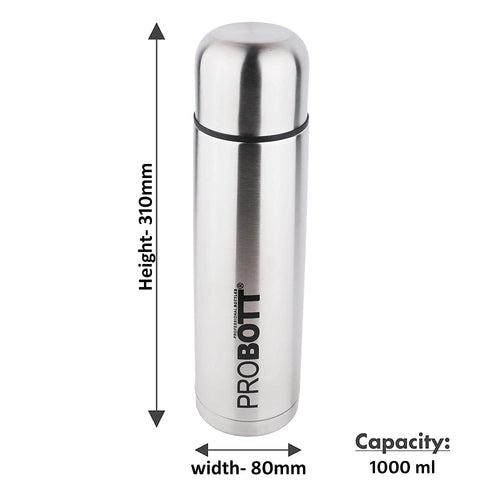 PROBOTT Thermosteel Old Edition Vacuum Flask 1000ml -Silver PB-1000-02