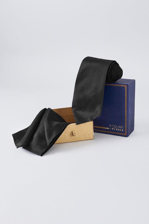 Necktie & Pocket Square Box - Noir