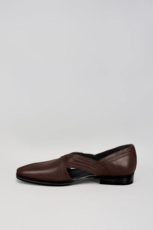 Pintucked Peshawari Sandal - Mane