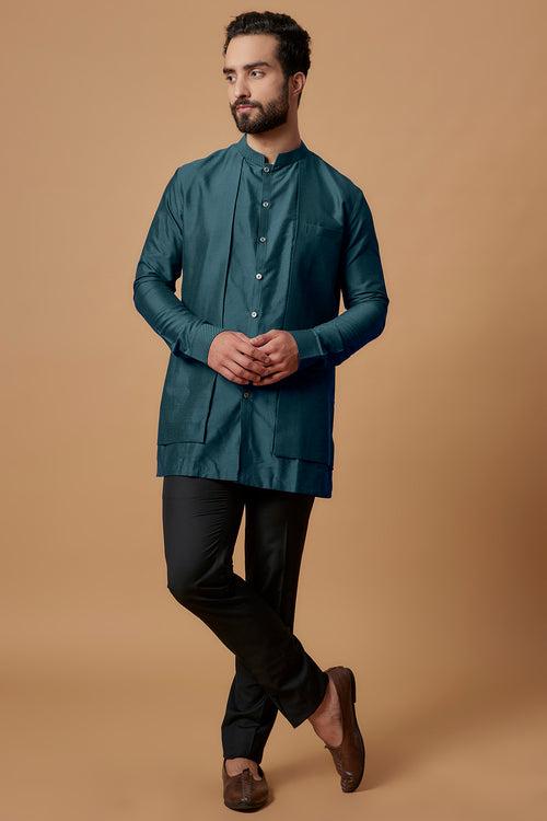 Layered Shirt Kurta - Zahir