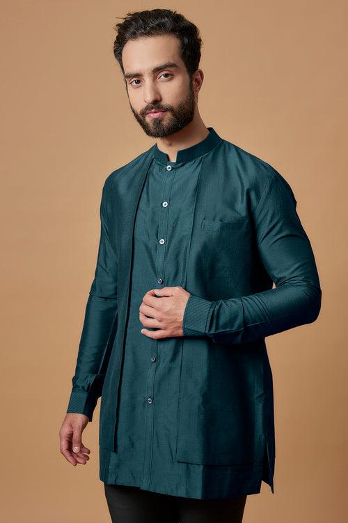 Layered Shirt Kurta - Zahir