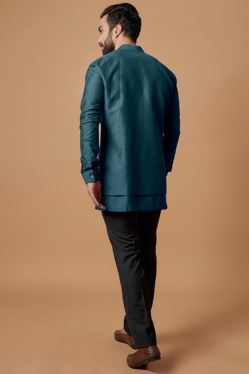 Layered Shirt Kurta - Zahir