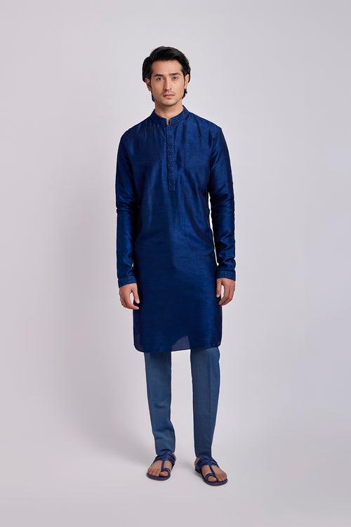 Wave Textured Kurta Set - Maxim