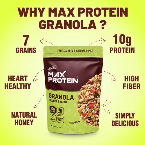 Max Protein Granola - Fruits & Nuts - 500g