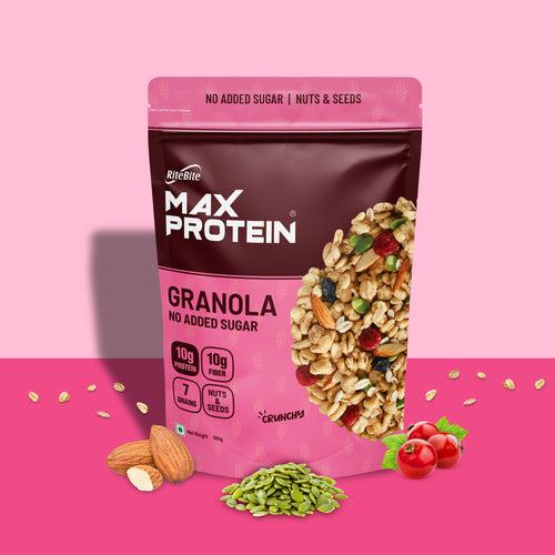 Max Protein Granola - No Added Sugar - 500g