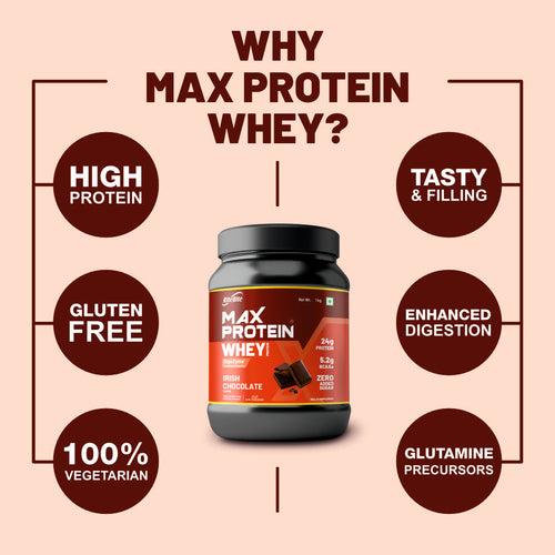 Max Protein Whey Protein - Irish Chocolate