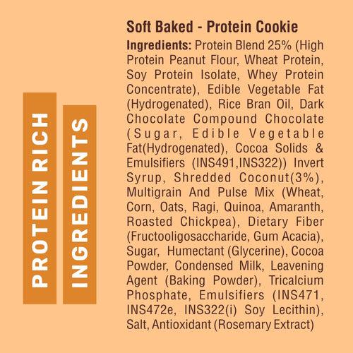 Max Protein Choco Coconut Cookie (Pack of 12)