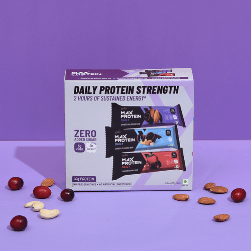 Max Protein Daily Variety Bars - Pack of 6