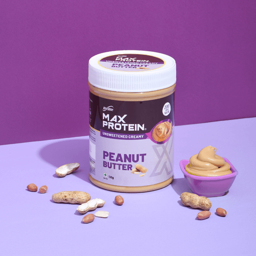 Max Protein Peanut Butter Unsweetened Creamy - 1kg