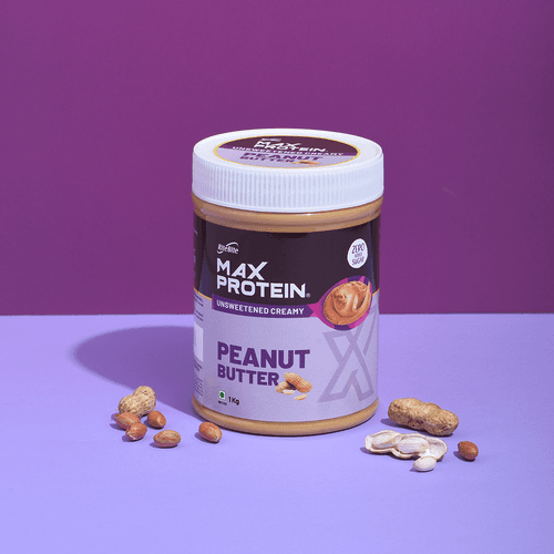 Max Protein Peanut Butter Unsweetened Creamy - 1kg