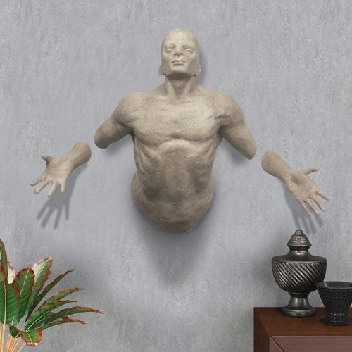 Concrete Human Sculpture
