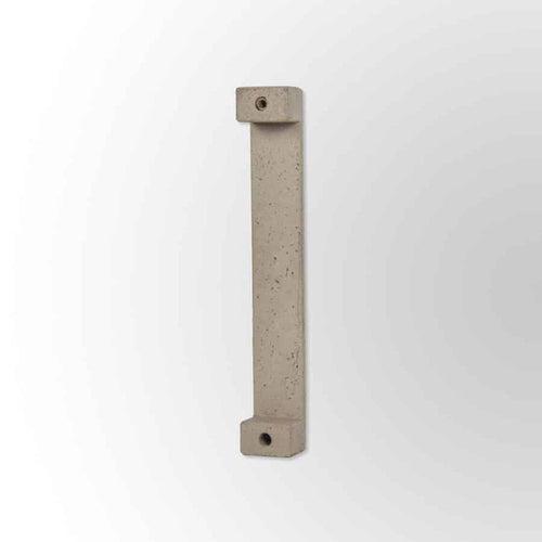 Grey Concrete Textured Door Handle