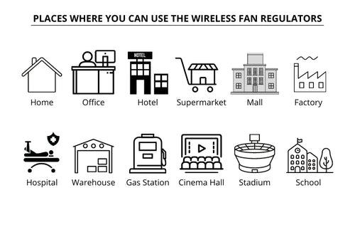 Wireless Battery-Free Smart Home Fan Regulator