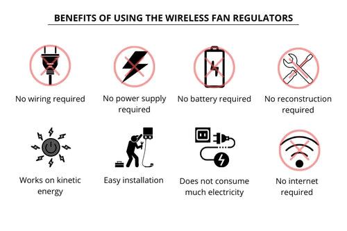 Wireless Battery-Free Smart Home Fan Regulator