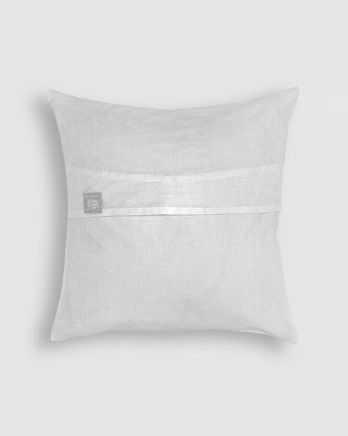 Cushion Cover Applique Gulchand Design, White