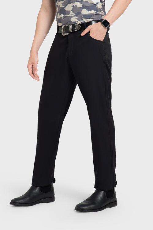 AH Mechanical Stretch Heavy Black Golf Pant