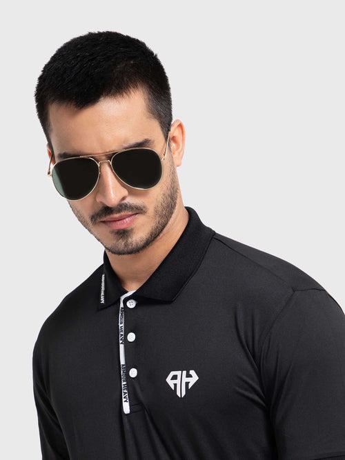 Heavy Black Classic AH Polo