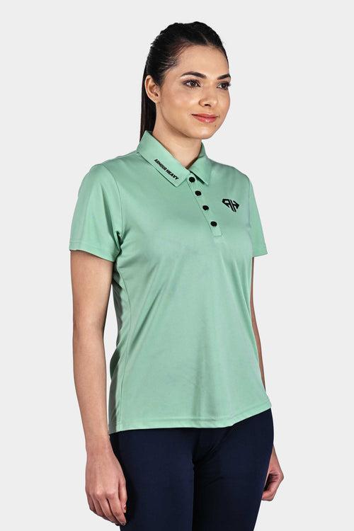 Lime AH Women Polo Shirt