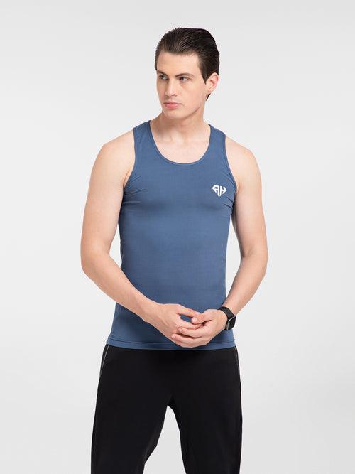 AH Gym Vest Dark Grey 4-Way Stretch